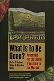 What is to be done? : proposals for the Soviet transition to the market