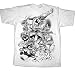 Looney Tunes Character Jumble White Adult T-shirt Tee