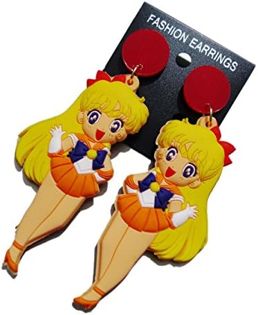 Anime Sailor Moon Earrings Japanese Cosplay Earring (e)