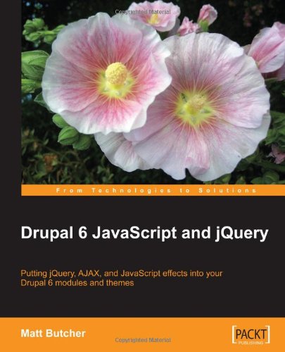Image of Drupal 6 JavaScript and jQuery
