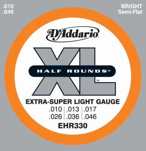 D\'Addario EHR330 XL Saitensatz 0,02 cm - 0,099 cm (.008 - .039 Zoll) Preisvergleich