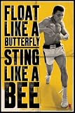 Review Pyramid Posters PP31685 / Pyramid International Muhammed Ali Float Like A butterfly Maxi Poster 61 cm x 91.5 cm