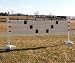 V Pattern Colored Plank Gates Wood Horse Jumps 12ft