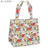 ピーナッツ《スヌーピー》ランチトートバッグ2012☆キャラクターグッズ（お弁当箱かばん）通販☆/【オールスター（ホワイト）】 オールスター