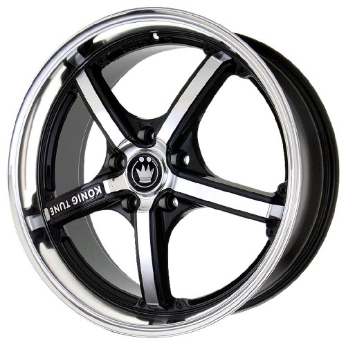 Konig Ktune Black - 15 X 6 Inch Wheel