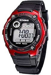 Mokingtop&reg; Fashion New Multifunction Digital LED Quartz Alarm Date Sports Wrist Watch Waterproof