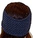 BWH Adult Crochet Bow Knot Headband/Ear Warmer (One Size)