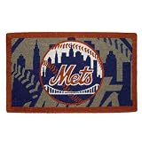 Welcome Mat Bleached-New York Mets