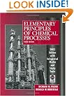Elementary Principles of Chemical Processes