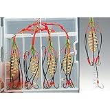 4 IN 1 #8~#12 CARP Boob FISHING HOOKS POWDER BAIT Trap Hook SYSTEM New Design