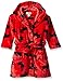 Little Blue House by Hatley Boys' Fleece Robe - Moose On Red