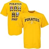 Majestic Pittsburgh Pirates Yellow 2008 Banner T-shirt