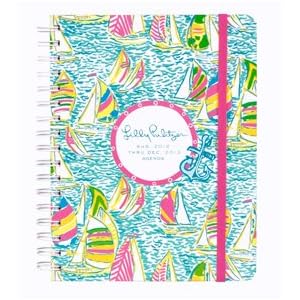 Lilly Pulitzer Large Agenda Day Planner Ugotta Regatta 2013