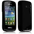 Seluxion - Housse coque Gel pour Samsung Wave Y S5380 avec Motif Vague Noir