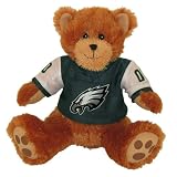 Basic Fun 14 Sitting NFL Bruiser Bear - Philadelphia Eagles