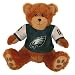 Basic Fun 14 Sitting NFL Bruiser Bear - Philadelphia Eagles