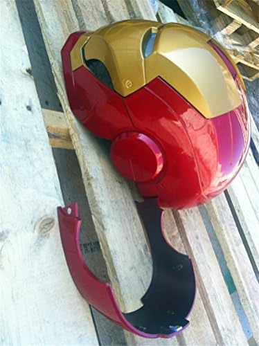 Iron Man Mark VII,III Cosplay Helmet 1/1 Scale can open and close Eye with lights Unbreakable ABS plastic
