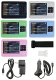 3n1 Combo Silicone Skin Case Protective Cover with Accessory Kit + Home Travel and 12v Car Charger for Creative Zen X-Fi 16GB and Zen X-Fi 32 GB MP3 Player (MP3 Not Included)