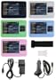 3n1 Combo Silicone Skin Case Protective Cover with Accessory Kit + Home Travel and 12v Car Charger for Creative Zen X-Fi 16GB and Zen X-Fi 32 GB MP3 Player (MP3 Not Included)