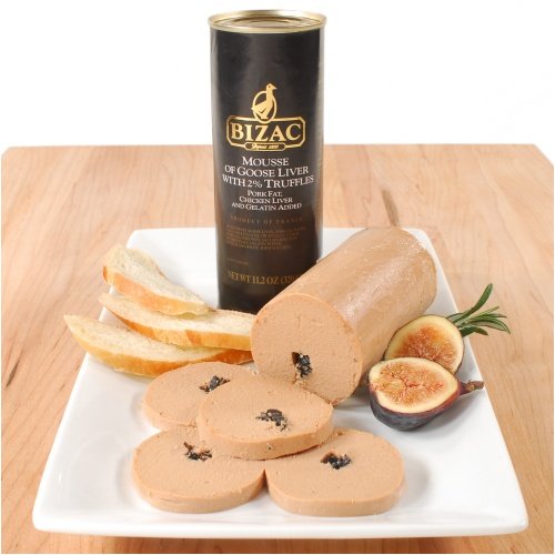 Mousse of Goose Foie Gras Fully Cooked with 2% Truffles by Bizac by Gourmet Food Store