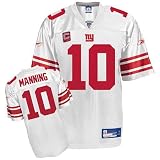 Eli Manning New York Giants Reebok Jersey 100% Stitched Numbers and Lettering New/tags XLARGE