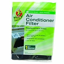 Duck Brand 1285234 24-Inch by 15-Inch by 1/4-Inch Foam Air Conditioner Filter