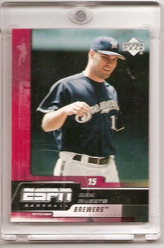 2005 Upper Deck ESPN #48 Ben Sheets Milwaukee Brewers Baseball Card - Mint Condition- Shipped In Protective Screwdown Case!