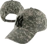MLB Men's New York Yankees Officer Clean Up (Camo, One Size)