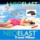 Memory Foam Travel Pillow + Pillow Case Navy