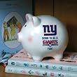 New York Giants Memory Company Born to Be Piggy Bank NFL Football Fan Shop Sports Team Merchandise