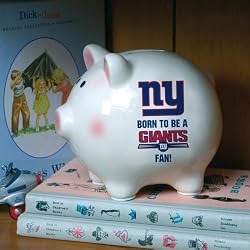 New York Giants Memory Company Born to Be Piggy Bank NFL Football Fan Shop Sports Team Merchandise