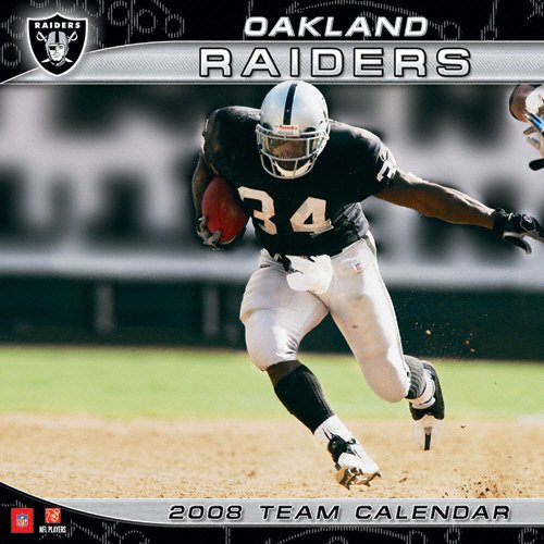Oakland Raiders 2008 Wall Calendar