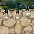 TaoTronics Globe String Lights with 25 Clear G40 Bulbs, 26 Feet