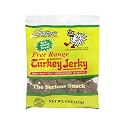 Shelton's Turkey Jerky, Peppered Original, 4-Ounce Bags (Pack of 6)