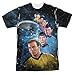 Star Trek Among the Stars Sublimated Adult T-Shirt (Adult XX-Large)