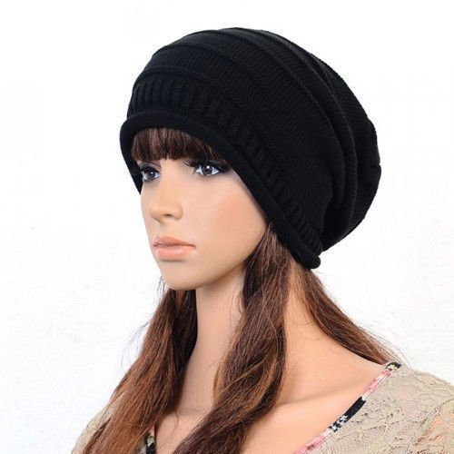 Women Warm Knitted Wool Hats Cap