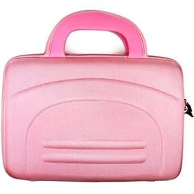 Kroo 11275 Cube Case for 10-Inch Portable Laptop (Pink)