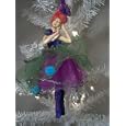 Katherine's Collection Pavone Ballerina Christmas Ornament Violet Hair