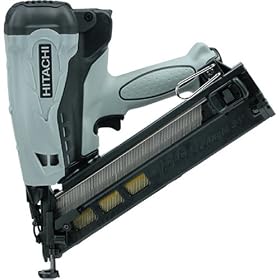 Hitachi NT65GA 15 Gauge 2-1/2-Inch Gas Powered Angled Finish Nailer