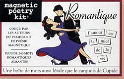 Romantique French Romantic Words Magnetic Poetry Kit