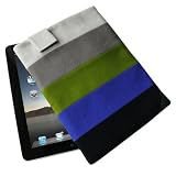 Adore June - Fashion iPad und iPad 2 Case / H&uuml;lle - blau/gr&uuml;n (iPad Tasche | iPad Zubeh&ouml;r f&uuml;r alle Apple iPad Modelle)
