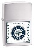 Zippo Seattle Mariners Brushed Chrome Lighter