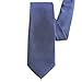 Towergem Extra Long Men's Tie Woven Jacquard Navy Blue Solid Necktie XL 63