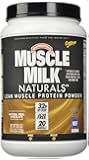 CytoSport Muscle Milk Naturals Lean Muscle Protein Powder, Natural Real Chocolate, 2.47 Pound
