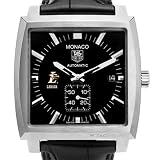 Lehigh University TAG Heuer Watch - Men's Monaco at M.LaHart with L-Hawk Logo