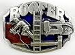 Roofer (Occupation) Enamel Pewter Buckle