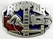 Roofer (Occupation) Enamel Pewter Buckle