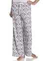 Nautica Sleepwear Women's Foulard Print Jersey Knit Drawstring Pant - 931436