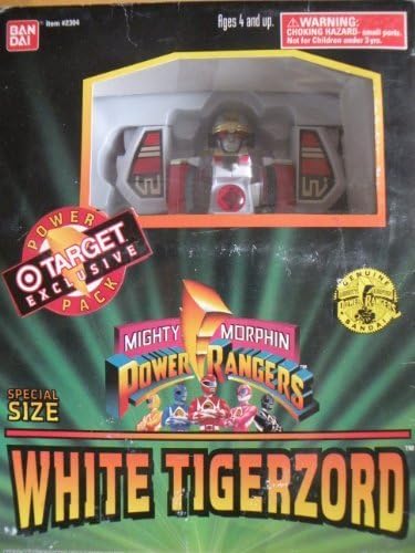 Mighty Morphin Power Rangers Special Size White Tigerzord by Mighty Morphin