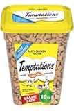 TEMPTATIONS Classic Treats for Cats Tasty Chicken Flavor 16 Ounces (Pack of 4)